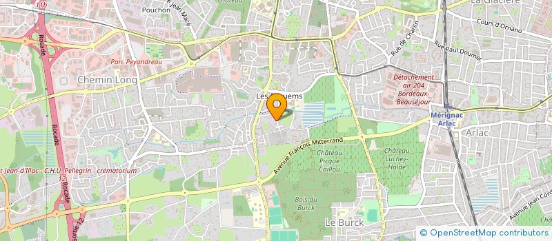 localisation de l'entreprise SOS PERMIS à MERIGNAC