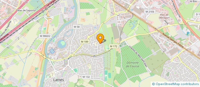 localisation de l'entreprise SOS PERSONNES AGEES à LATTES