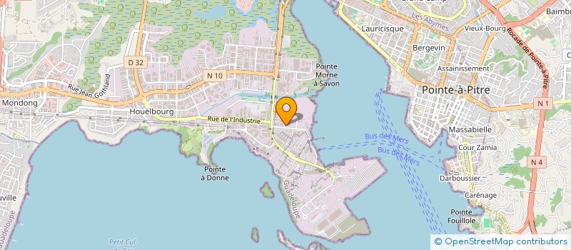 localisation de l'entreprise SOS PIECES DETACHEES  BAIE-MAHAULT