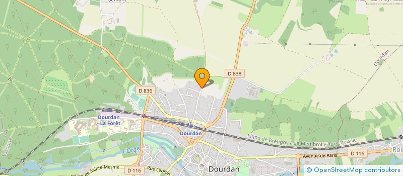 localisation de l'entreprise SOS PIECES NEUVES ET OCCASION SCOOTER à DOURDAN