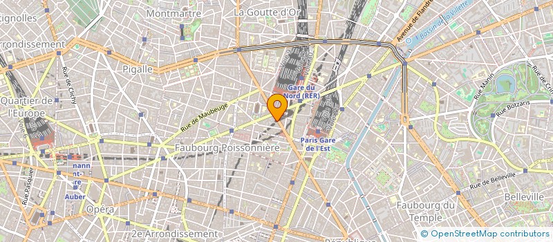 localisation de l'entreprise SOS PLOMB SERRURIE VITRIER VITRE DEPANNA à PARIS