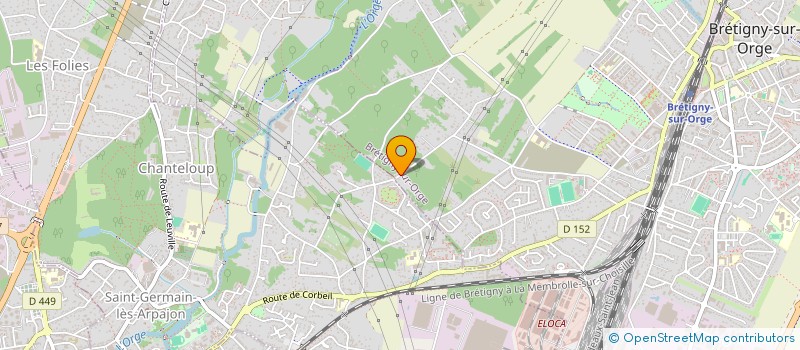 localisation de l'entreprise SOS POELE à BRETIGNY-SUR-ORGE
