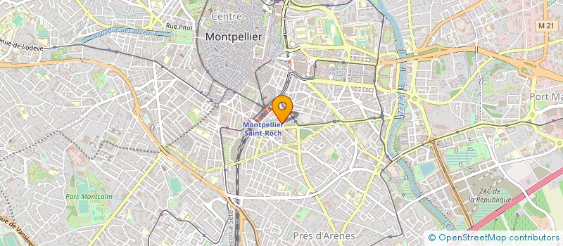 localisation de l'entreprise SOS PSY à MONTPELLIER