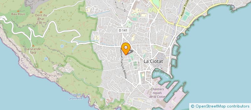 localisation de l'entreprise SOS RACISME LA CIOTAT  LA CIOTAT