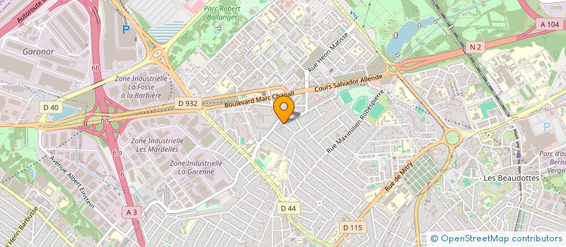 localisation de l'entreprise SOS RAPATRIES à AULNAY SOUS BOIS