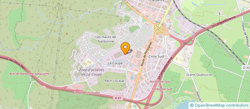 localisation de l'entreprise SOS REMORQUAGE NARBONNE  NARBONNE