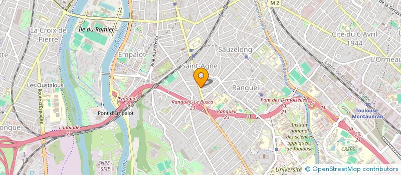 localisation de l'entreprise SOS REMPLACANTS à TOULOUSE