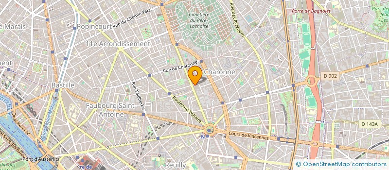 localisation de l'entreprise SOS REPAR ECRAN à PARIS