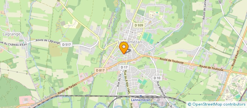 localisation de l'entreprise SOS REPTILES 65  LANNEMEZAN