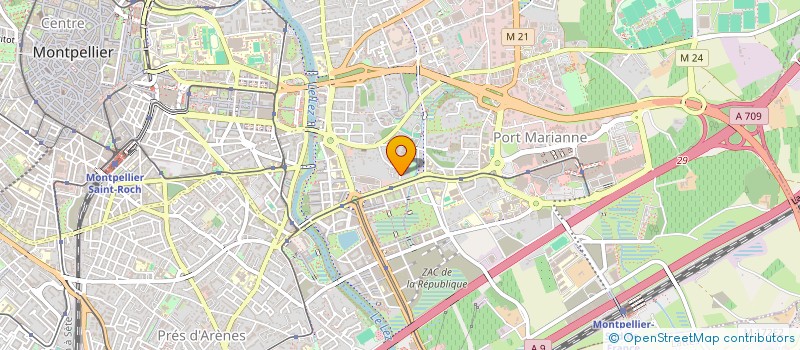 localisation de l'entreprise SOS RETINITE PIGMENTAIRE à MONTPELLIER
