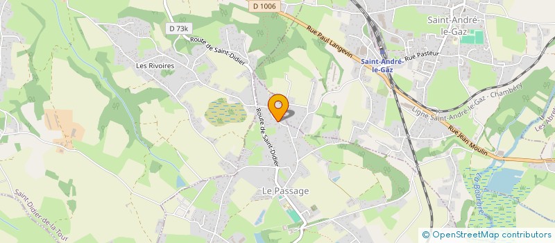 localisation de l'entreprise SOS SABOTS à LE PASSAGE