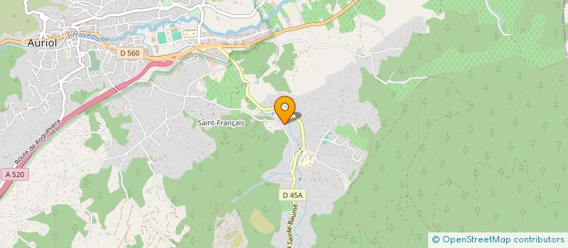 localisation de l'entreprise SOS SANS TOIT  AURIOL