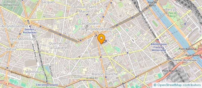 localisation de l'entreprise SOS SILVA à PARIS