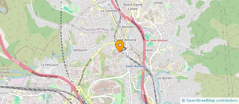 localisation de l'entreprise SOS SOCIAL PAYE à MARSEILLE