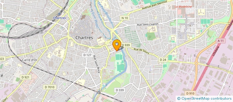 localisation de l'entreprise SOS SOURIRE D'ENFANTS  CHARTRES