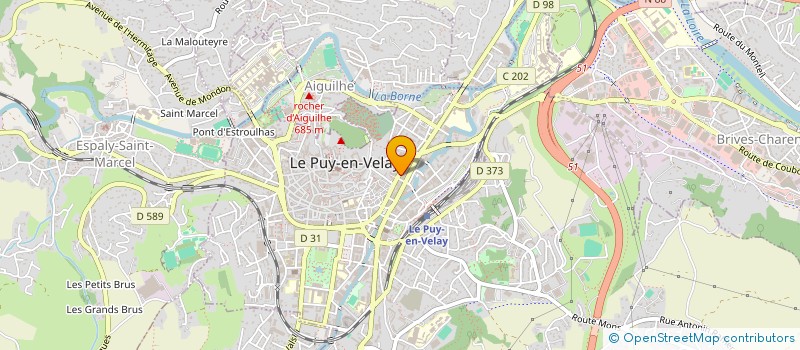 localisation de l'entreprise SOS TECHNOLOGIES  LE PUY-EN-VELAY