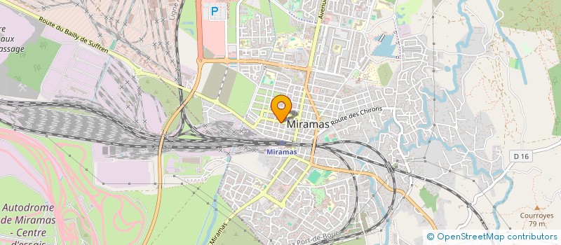 localisation de l'entreprise SOS TELE à MIRAMAS