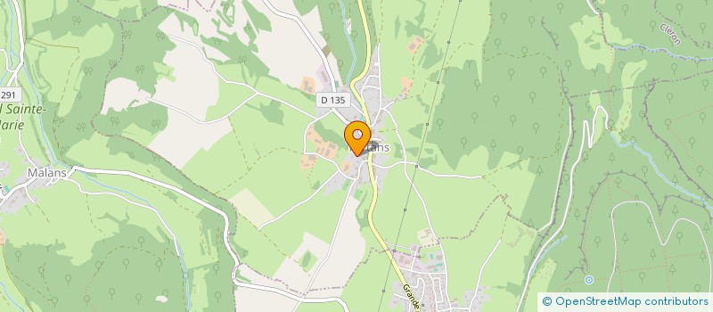 localisation de l'entreprise SOS TRAVAUX à FERTANS