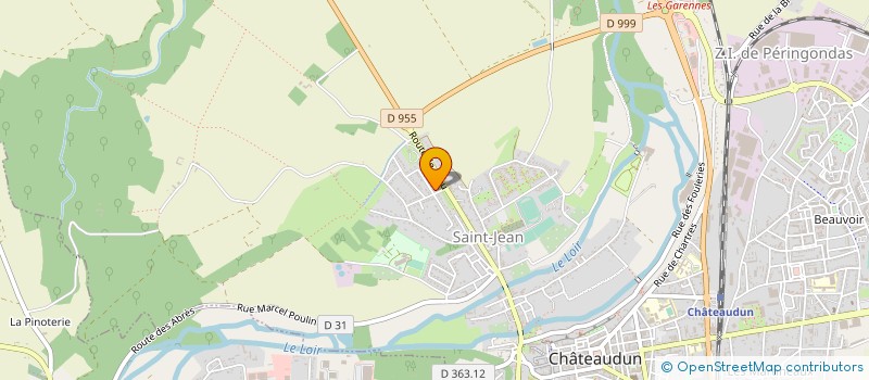 localisation de l'entreprise SOS TURBO à CHATEAUDUN