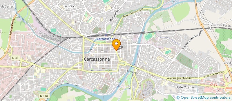 localisation de l'entreprise SOS VICTIMES à CARCASSONNE