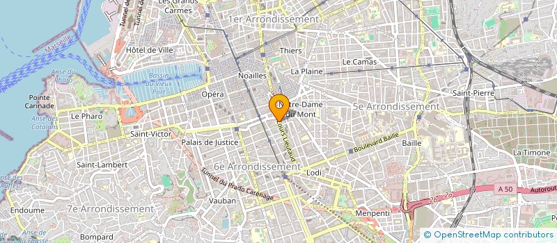 localisation de l'entreprise SOS VIOL COL FEMINISTE CONTRE LE VIOL à MARSEILLE