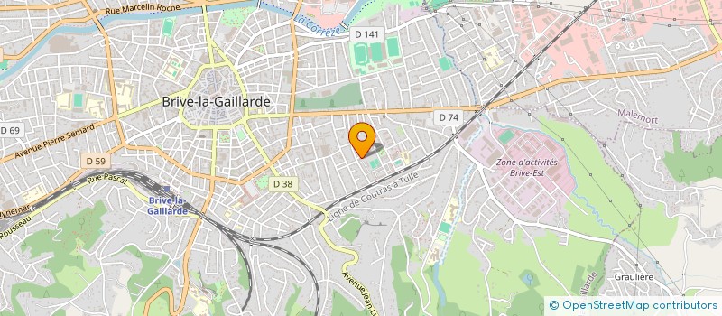 localisation de l'entreprise SOS VIOLENCES CONJUGALES à BRIVE-LA-GAILLARDE