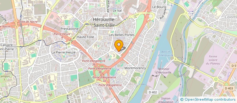 localisation de l'entreprise SOSA à HEROUVILLE-SAINT-CLAIR