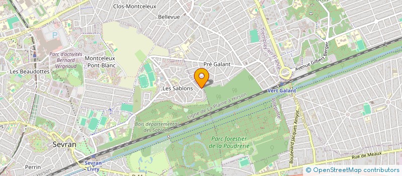 localisation de l'entreprise SOSA à SEVRAN