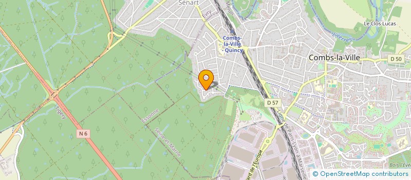 localisation de l'entreprise SOSA  COMBS-LA-VILLE