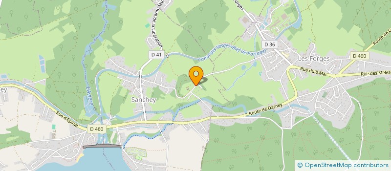 localisation de l'entreprise SOSA INVESTISSEMENTS SARL  SANCHEY