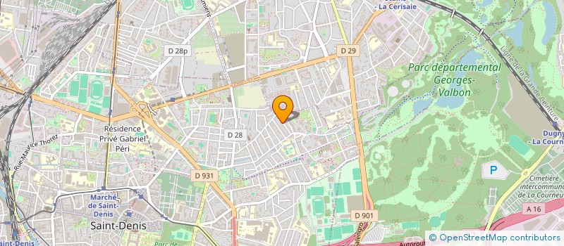 localisation de l'entreprise SOSAG à SAINT-DENIS