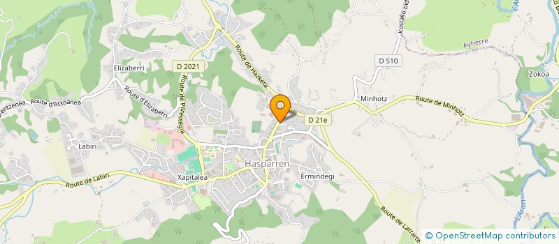 localisation de l'entreprise SOSAITA  HASPARREN