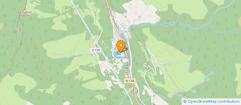 localisation de l'entreprise SOSAM  BORCE