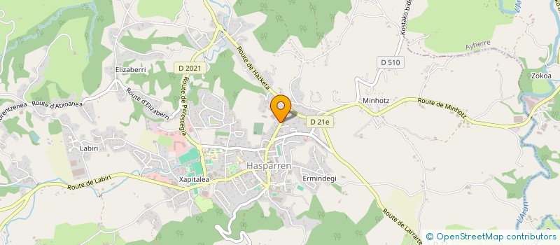 localisation de l'entreprise SOSAMA  HASPARREN