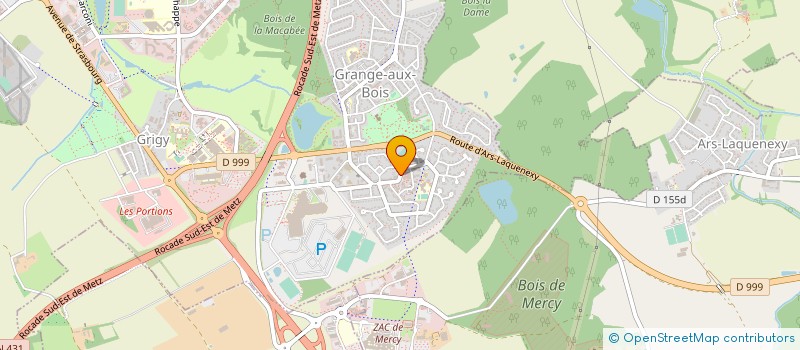 localisation de l'entreprise SOSASY à METZ