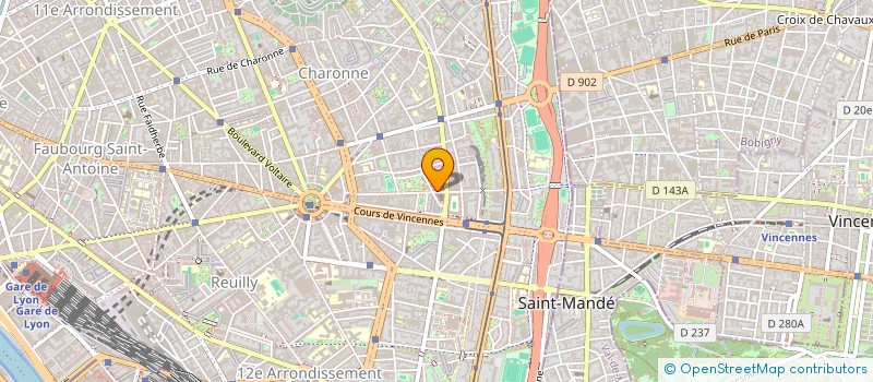 localisation de l'entreprise SOSAYA  PARIS