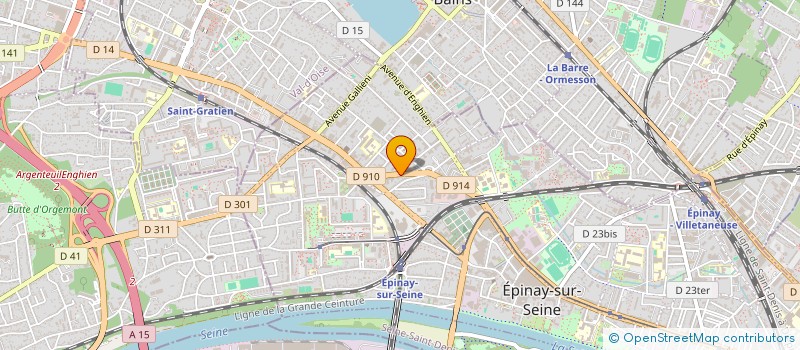 localisation de l'entreprise SOSCOOT & CO à EPINAY-SUR-SEINE