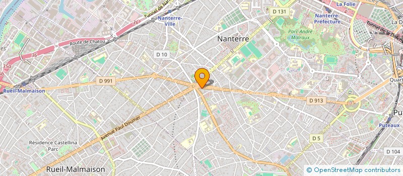 localisation de l'entreprise SOSCOP  MORIGNY-CHAMPIGNY