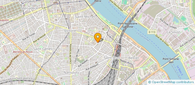 localisation de l'entreprise SOSCV  BORDEAUX