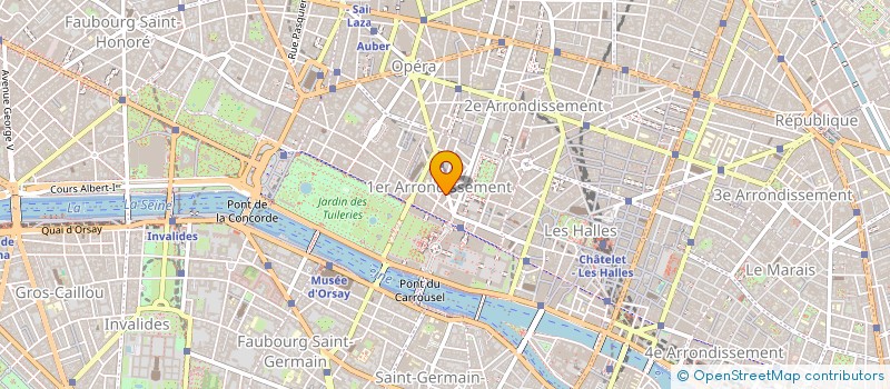 localisation de l'entreprise SOSECCA SOCIETE DE SERVICES DES CARROSSIERS CONSTRUCTEURS ET AMENAGEURS à PARIS