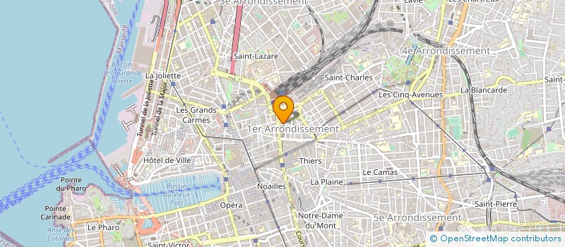 localisation de l'entreprise SOSECOMA à MARSEILLE