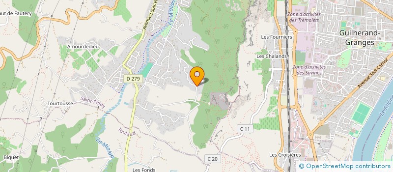 localisation de l'entreprise SOSIETE CIVILE IMMOBILIERE PLOYE IMMOBILIER à SAINT-PERAY
