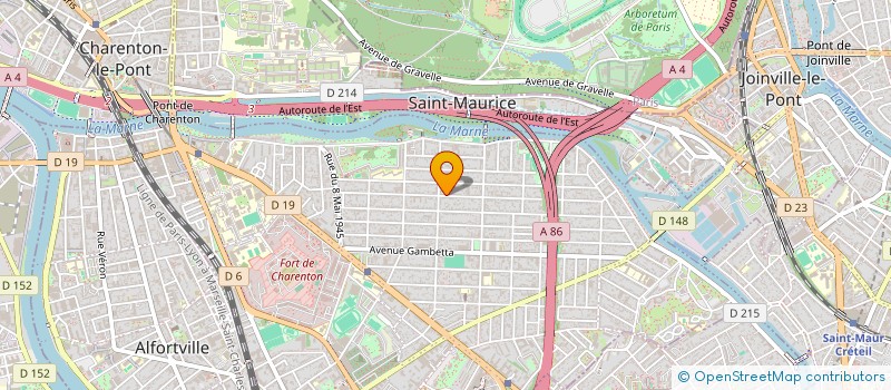 localisation de l'entreprise SOSKY à MAISONS-ALFORT