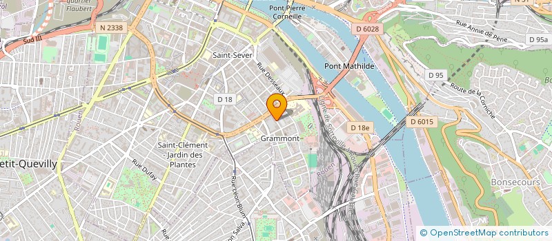 localisation de l'entreprise SOSMED à ROUEN