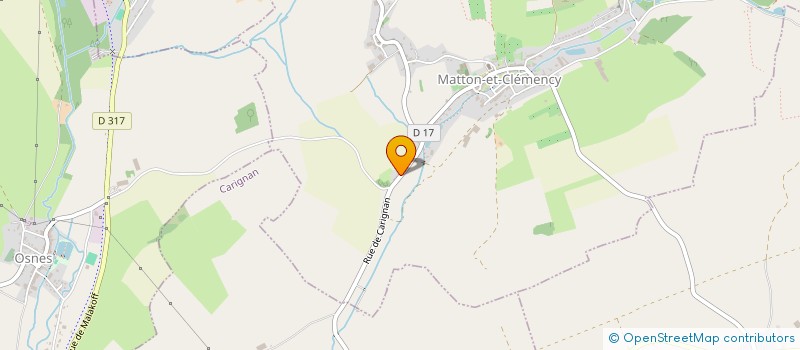 localisation de l'entreprise SOSNOWSKI  MATTON-ET-CLEMENCY