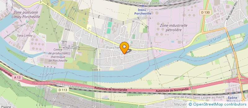 localisation de l'entreprise SOSO  PORCHEVILLE
