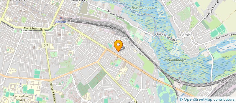 localisation de l'entreprise SOSO à AMIENS
