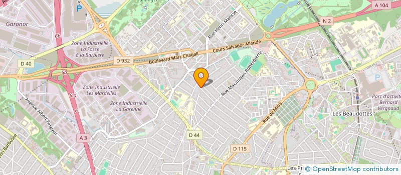 localisation de l'entreprise SOSO CONCEPT à AULNAY-SOUS-BOIS