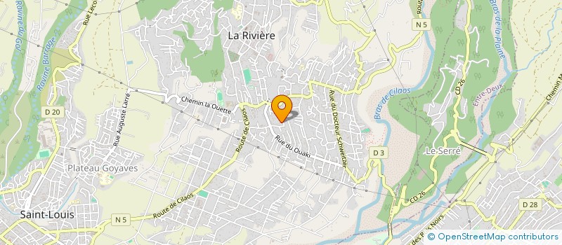 localisation de l'entreprise SOSO SOCIAL AIDE A NOU à SAINT-LOUIS