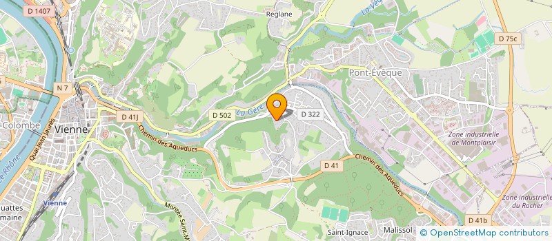 localisation de l'entreprise SOSPALIUM  VIENNE